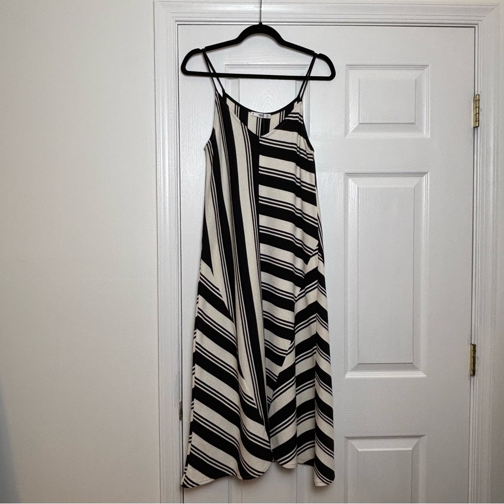 NWT Mango Striped Cotton Dress